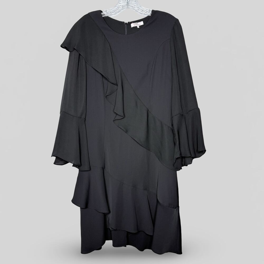 Parker Long Sleeve Ruffle Dress